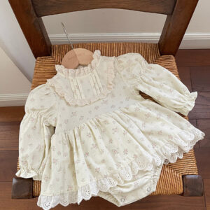 ZN789 Jennybebe mẫu mới thu 2026, bộ body liền thân HOA NHÍ - Ảnh 5