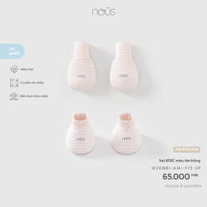 Set BTBC màu tím hồng F15